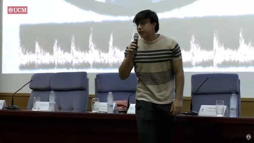 Jorge Ortiz Gutiérrez, uno de los galardonados en el concurso Tesis en 3 minutos